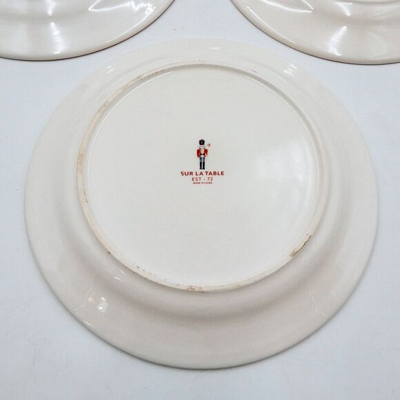 Sur La Table Nutcracker Salad Dessert Plates 8 3/4 Inch Set Of 4 - Picture 12 of 13